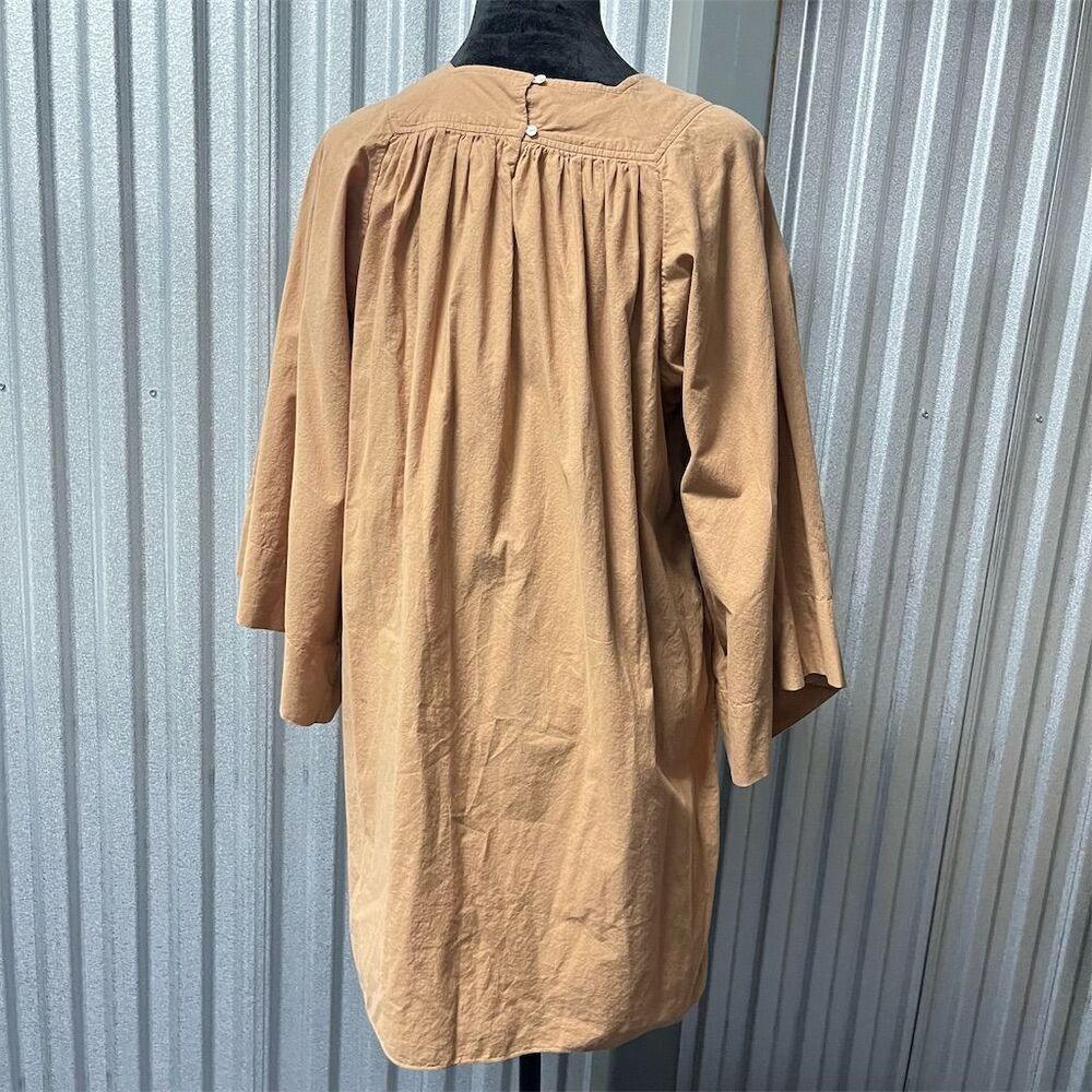 DÔEN Dress Women's XS Fawn Calder Mini Boho Mini Long Sleeve Flowy Belt - Picture 5 of 11